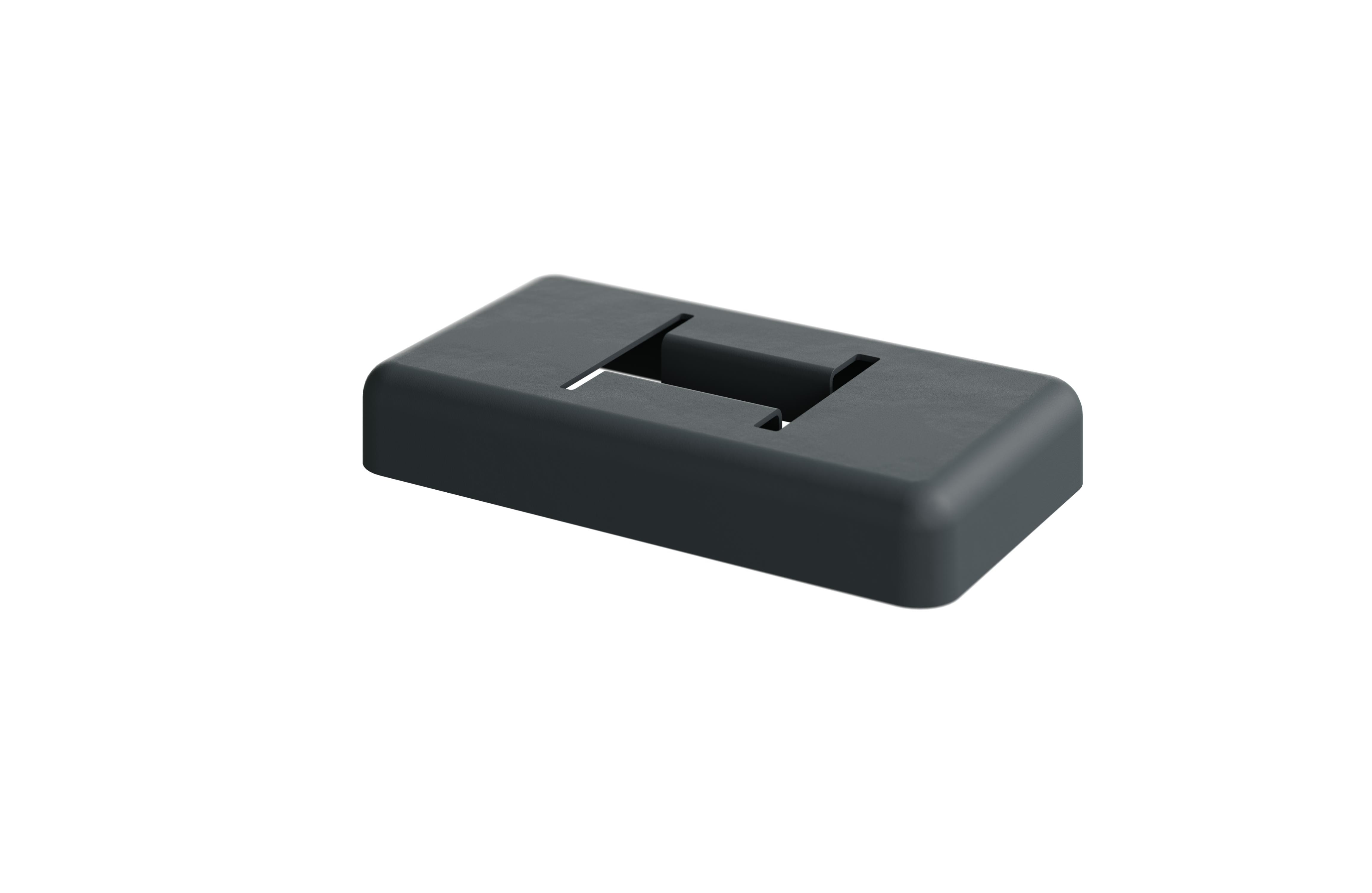 DuraPost® COVER PLATE FOR BOLT DOWN | ANTHRACITE GREY