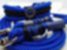 edles Set in Ekectric Blue & Schwarz