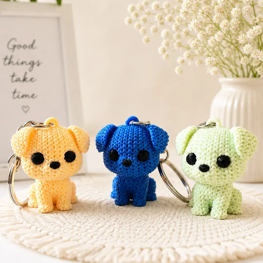 Puppy Keychain