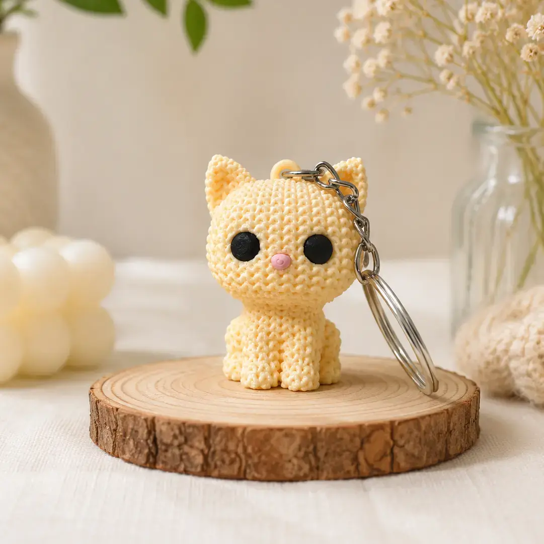 Kitten Keychain