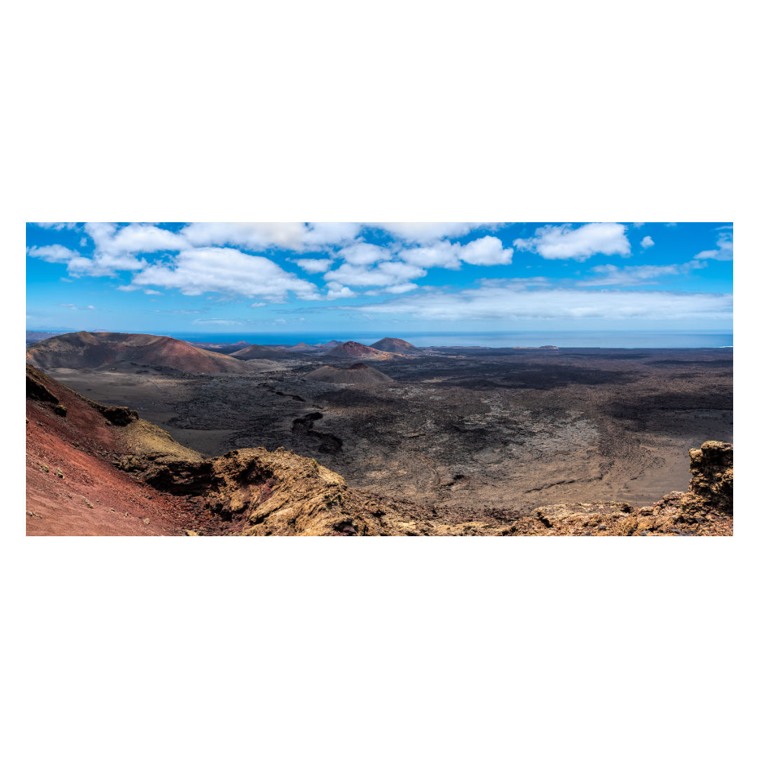 Timanfaya National Park Panorama - Photographic Print
