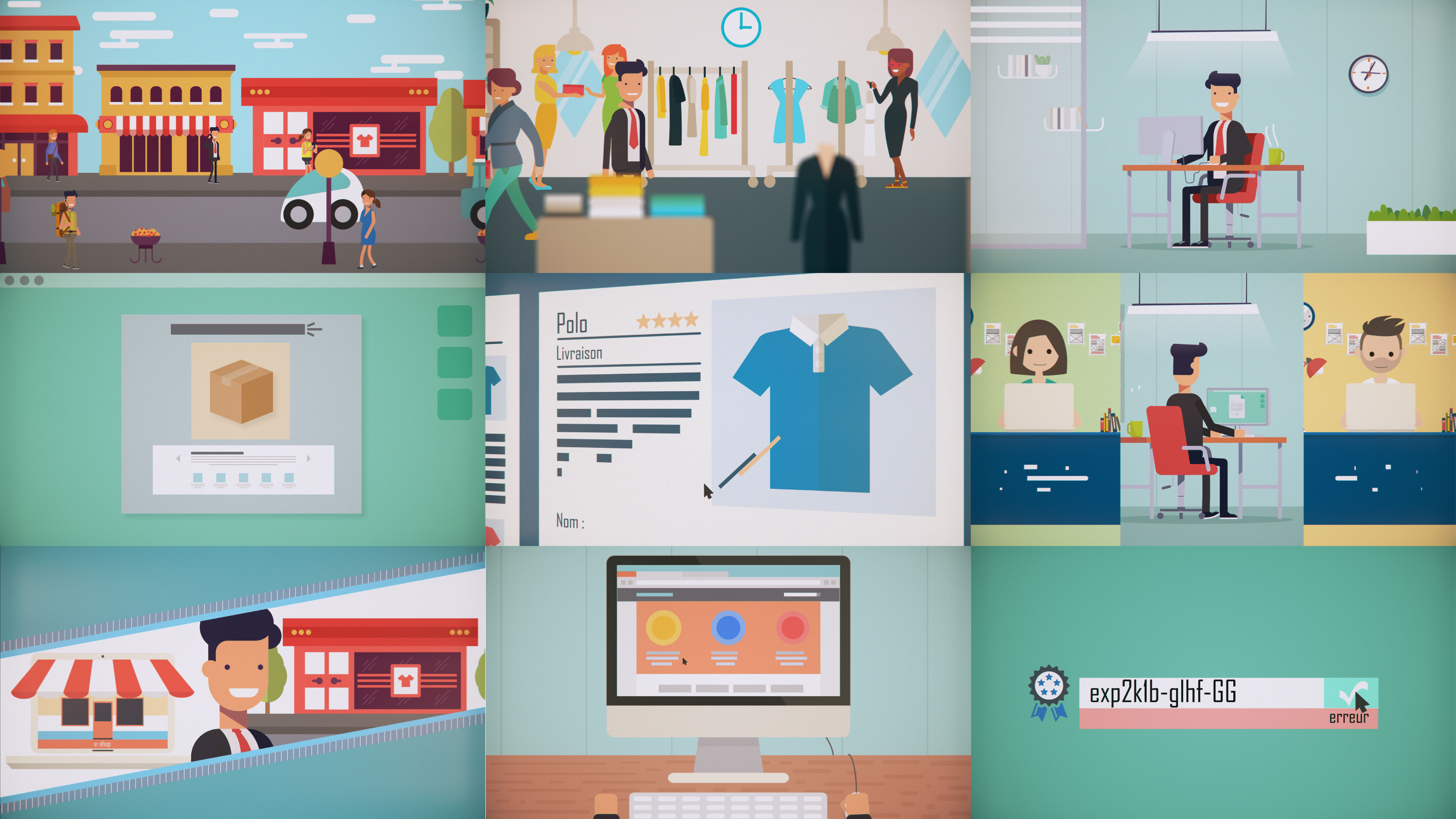 The world of e-commerce