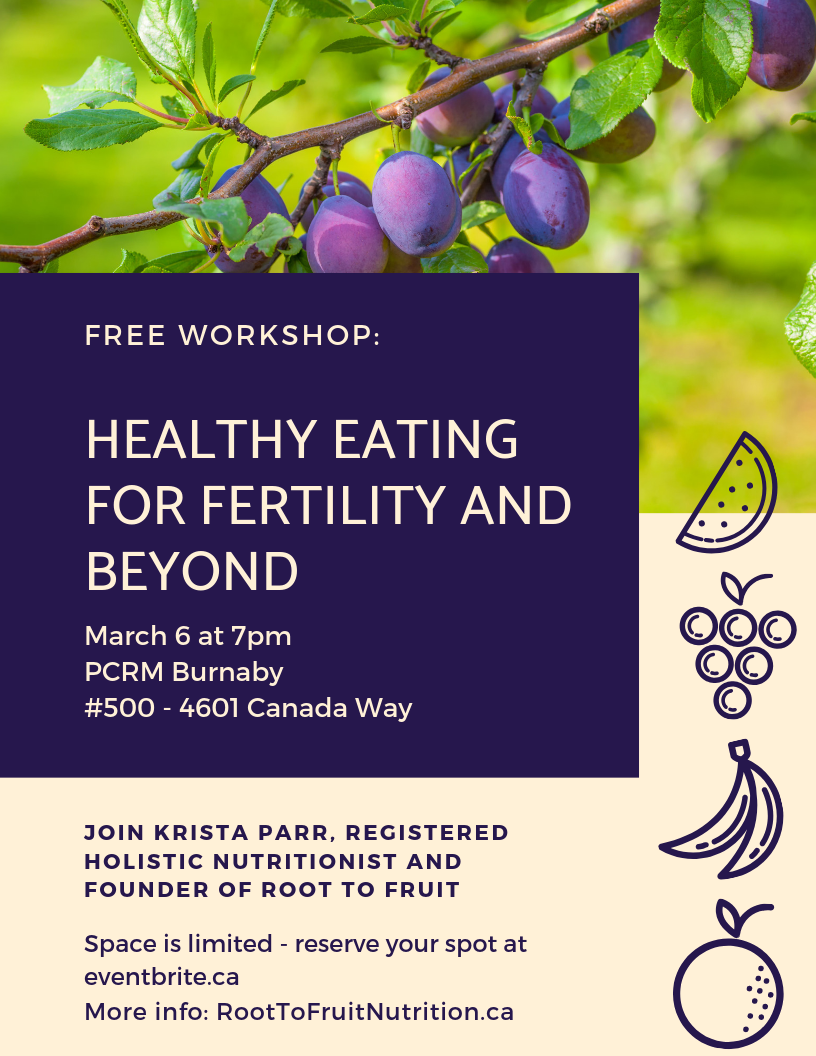Healthy Eating for Fertility and Beyond