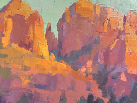 Anton Nowels wins Best of Show at Sedona's Plein Air Festival