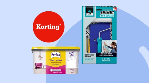 Korting op behang benodigdheden, sla je slag