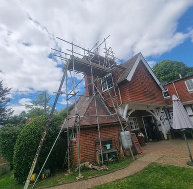 Safe & Professional Access Scaffolding for Flue and Roofing Repairs in Haywards Heath