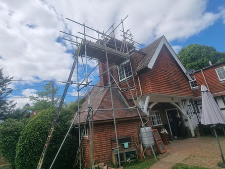 Safe & Professional Access Scaffolding for Flue and Roofing Repairs in Haywards Heath
