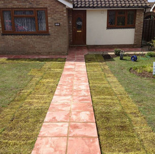 New Front Garden Path