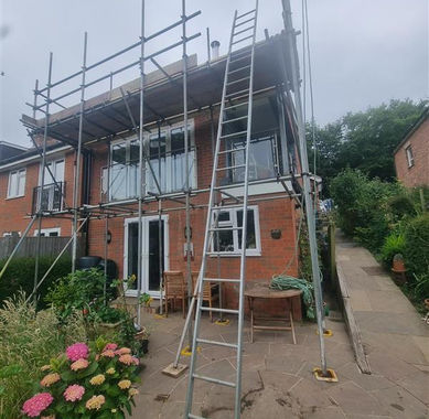 Custom Access Scaffolding for Roofing Works in Bexhill