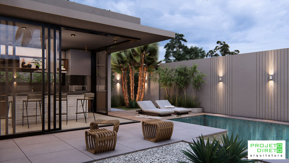 Residência Térrea - 166 m²