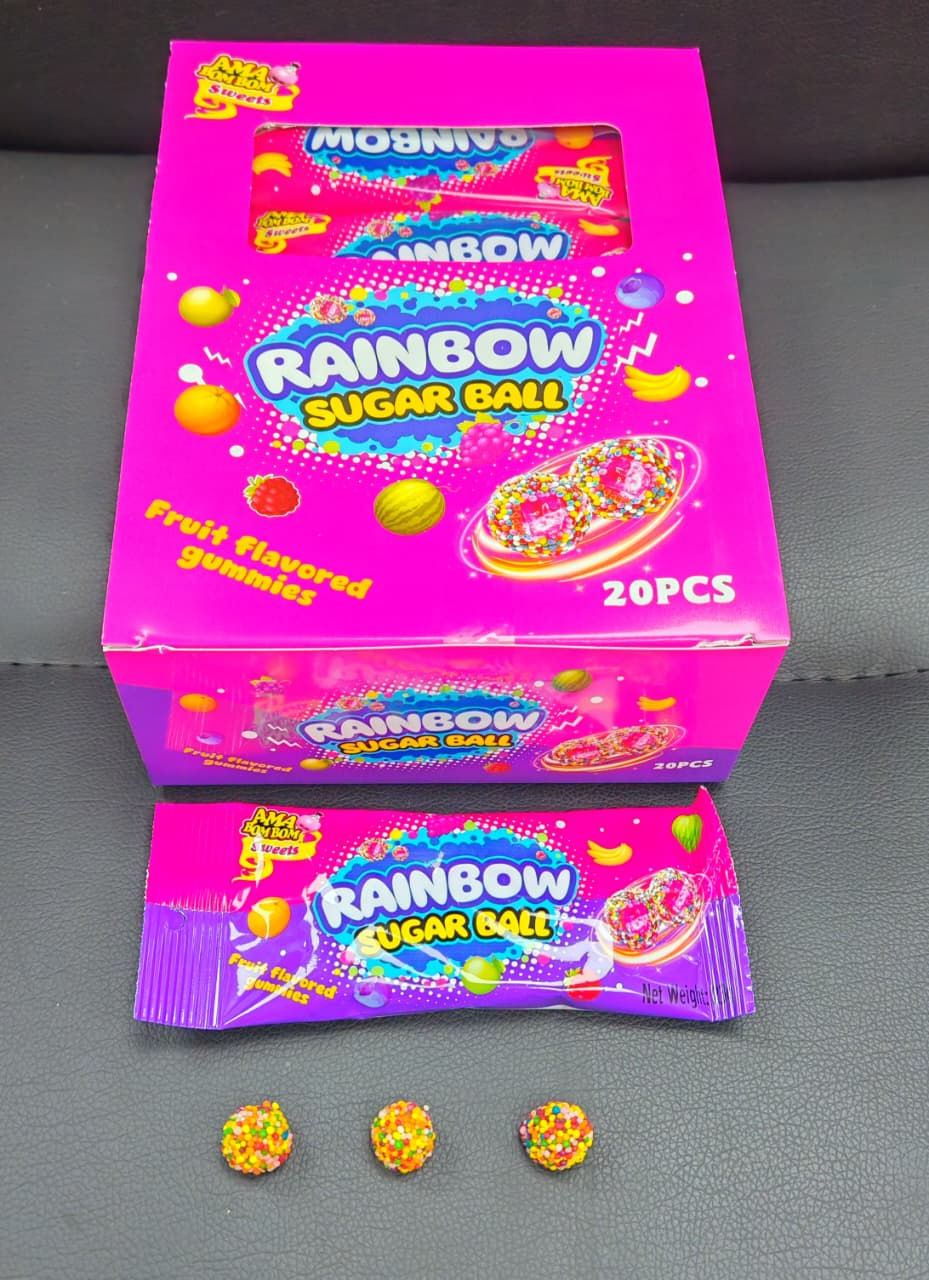 Rainbow Sugar Ball 20’s