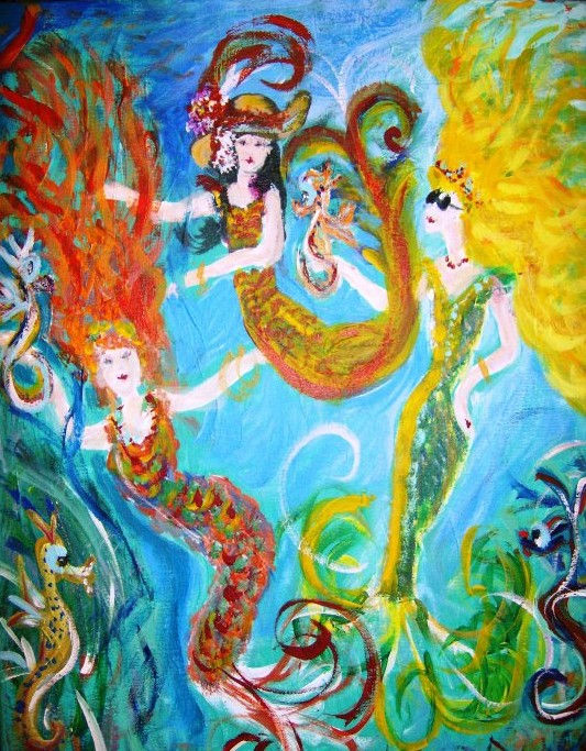 MERMAIDS PLAYING