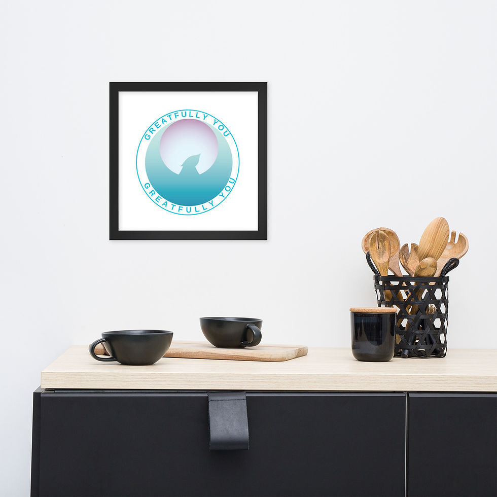 Thumbnail: Framed photo paper poster