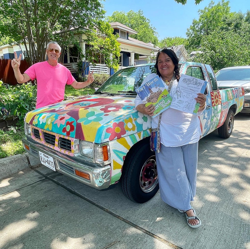 Thumbnail: The Fort Worth Coloring Book