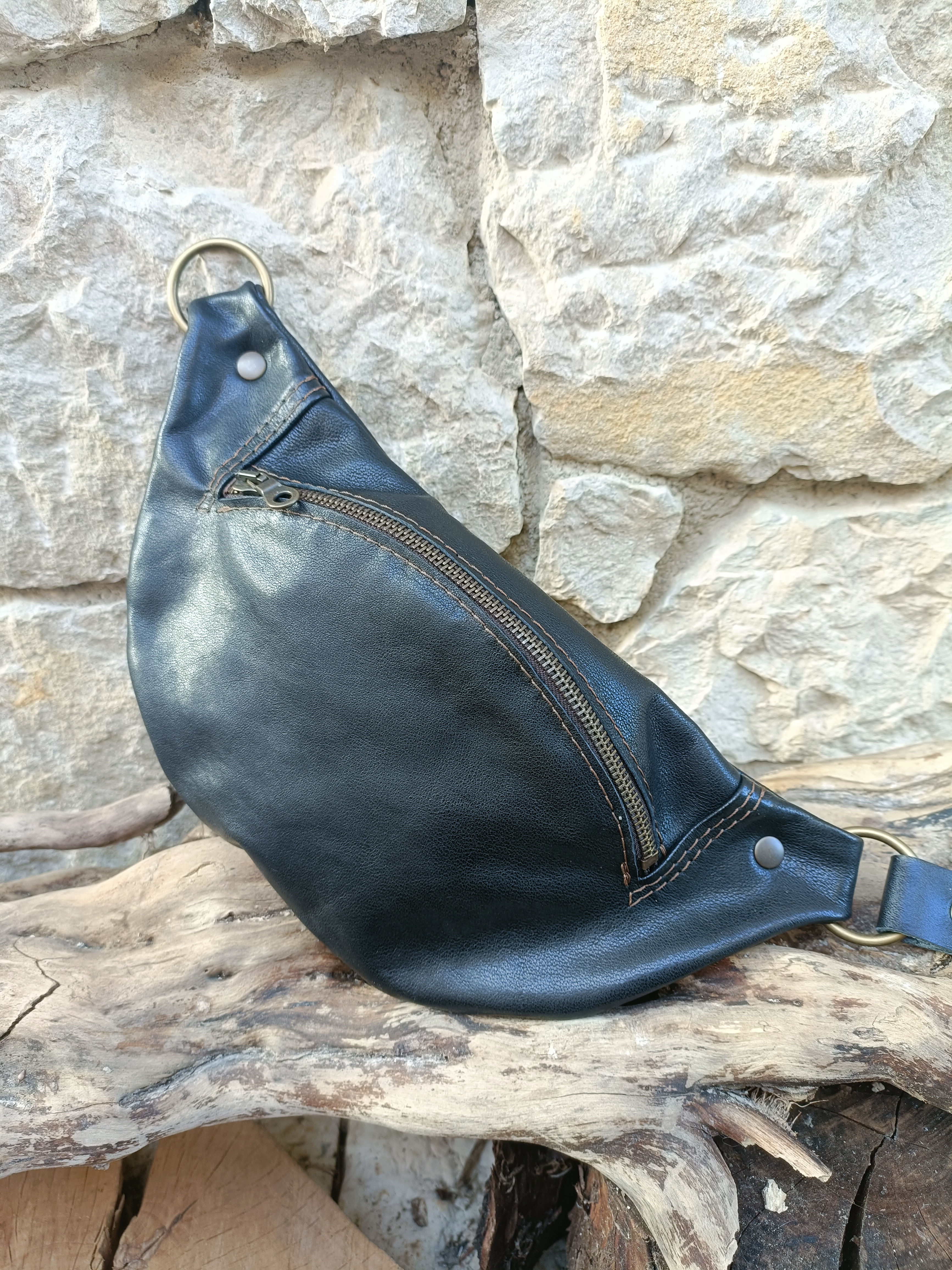 Marsupio con zip