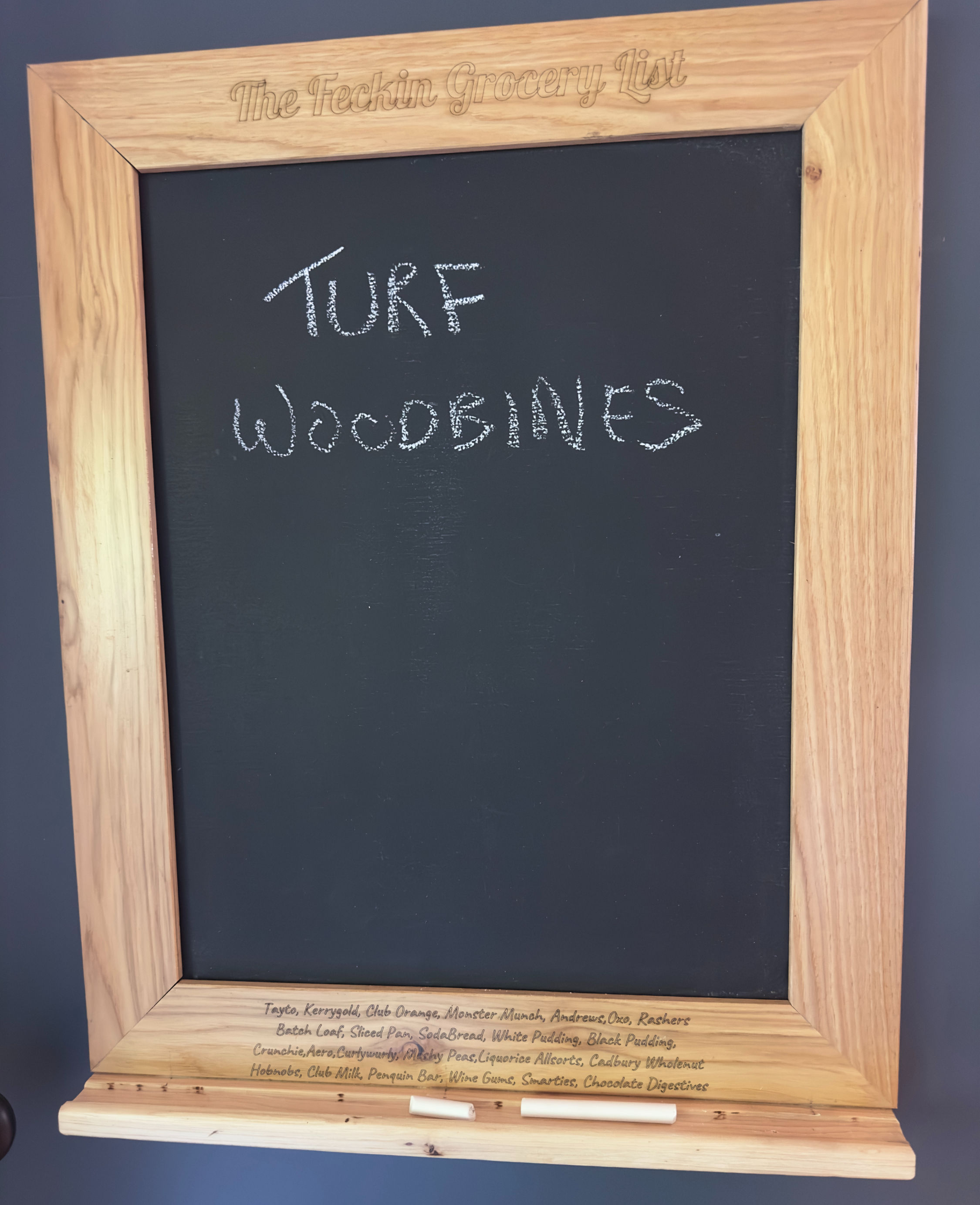 Feckin Chalkboard