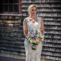 Full-length portrait of a beautiful Bride