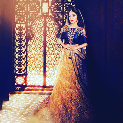 Bengali fashion model for Poushaly