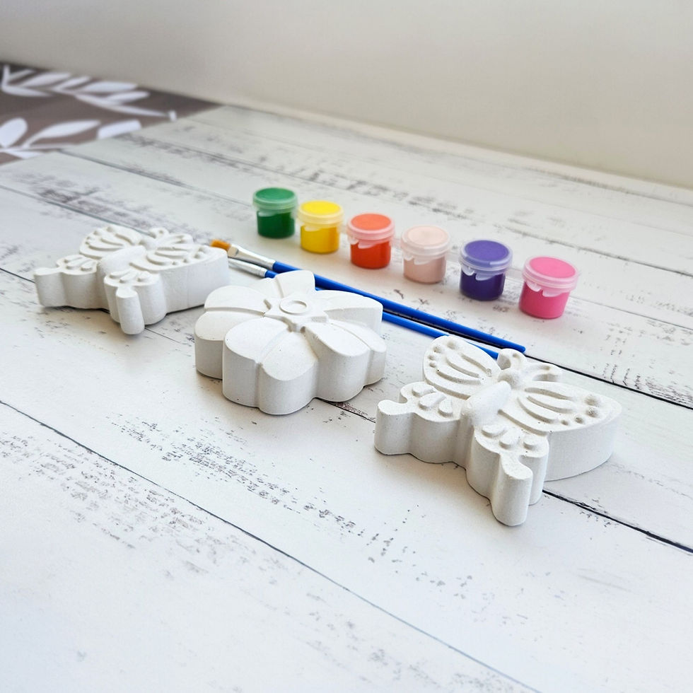 Miniatura: KIT CREATIVO, BOX MARIPOSA DE YESO PARA PINTAR