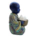 Figura Buda decorativo de Cerámica + cuarzo blanco, ideal para decorar y armonizar tus espacios.