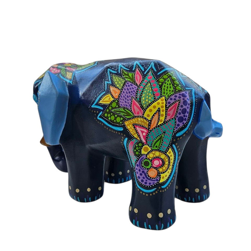 Miniatura: Elefante decorativo de cerámica