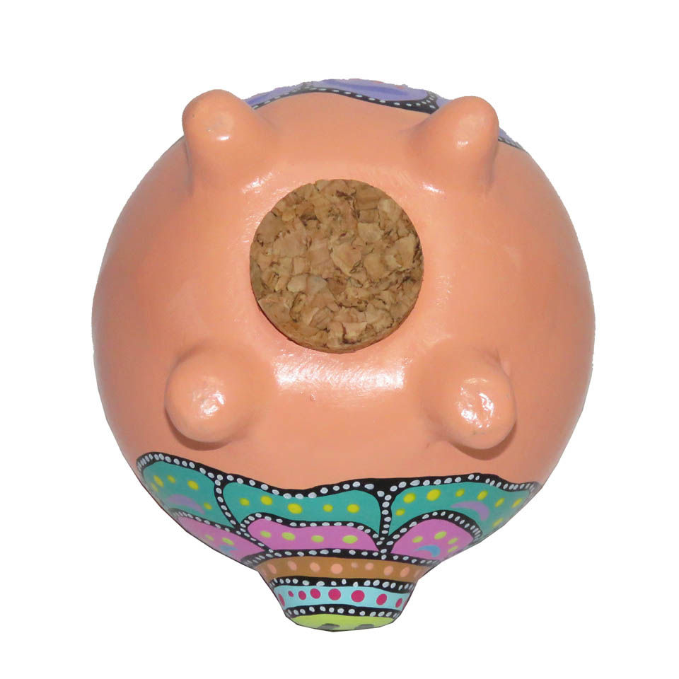 Miniatura: Chancho Alcancía de cerámica
