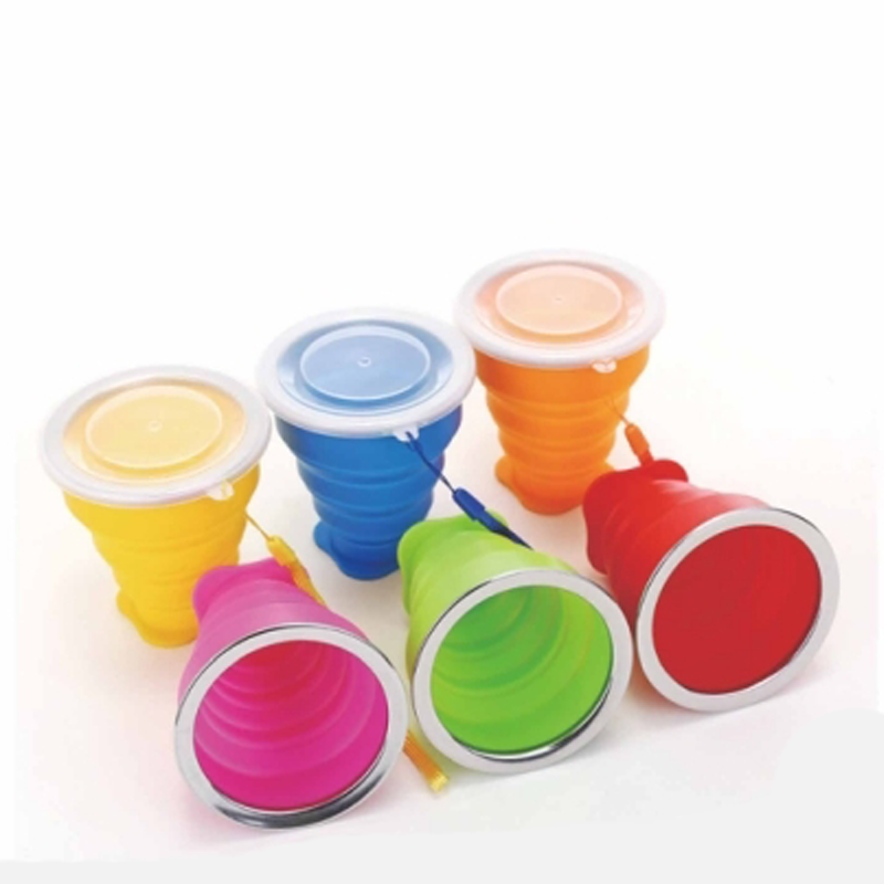 便攜式矽膠摺疊杯