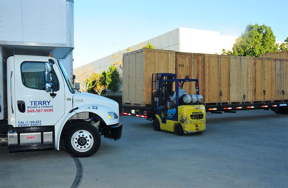 Terry Moving & Storage offers long-term storage solutions in Orange County