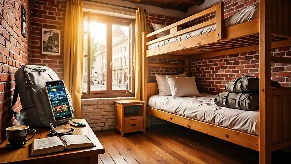 Viagem Internacional com Orçamento Baixo: Hostel em Budapeste: viagem barata com conforto e planejamento.