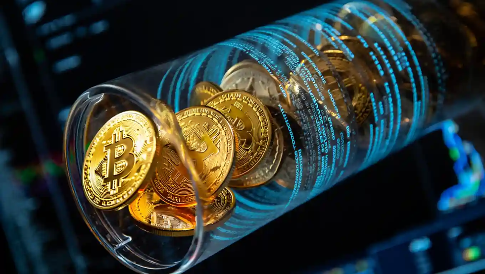 Como Funciona o Bitcoin: Transação de Bitcoin: fluxo seguro na rede criptográfica.