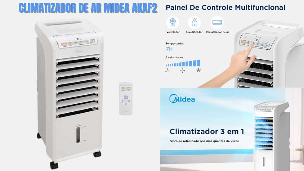 Climatizador de Ar Midea AKAF2: A Escolha Perfeita Para Dias Quentes?