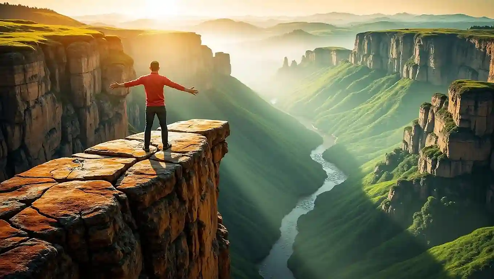 Vertigem no abismo: o medo de altura em ação.