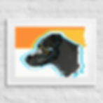 Thumbnail: Soul Dog Framed Print