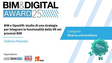 BIM&DIGITAL_AWARD_2025_FINALISTA - Federico Palumbo Architetto