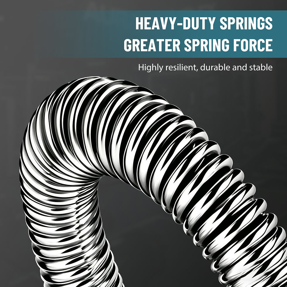 Thumbnail: Adjustable U-Shape Arm Strengthener 3 Resistance Levels (30-50kg) Detachable Che