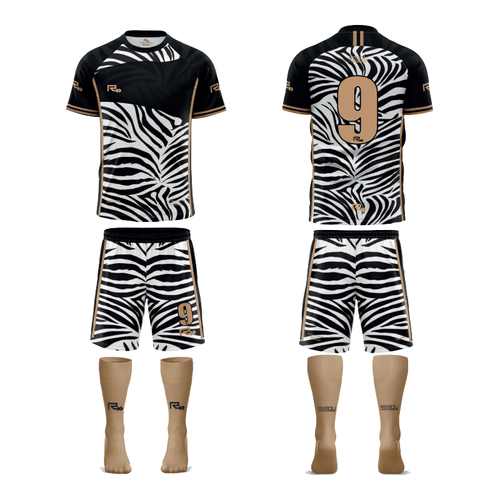 Zebra Football Kit Design Ready Sports