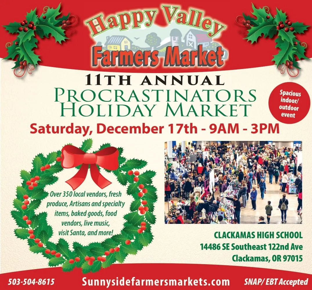 Procrastinators' Holiday Market