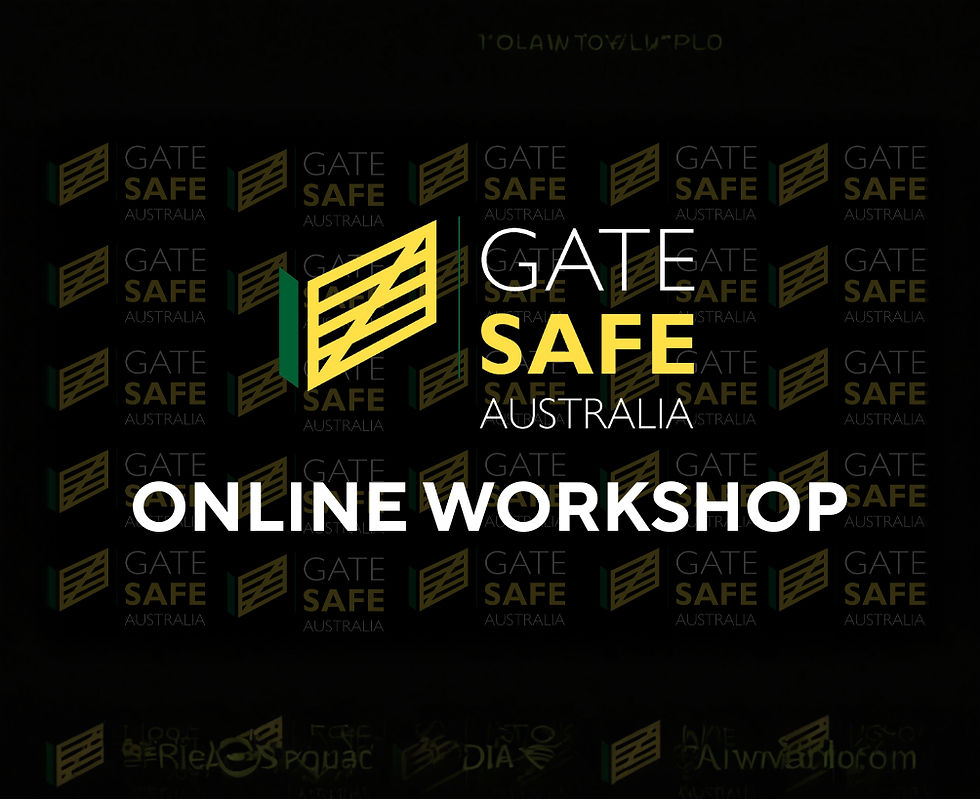 Gate Safe Aware - Installer Course - ONLINE WORKSHOP