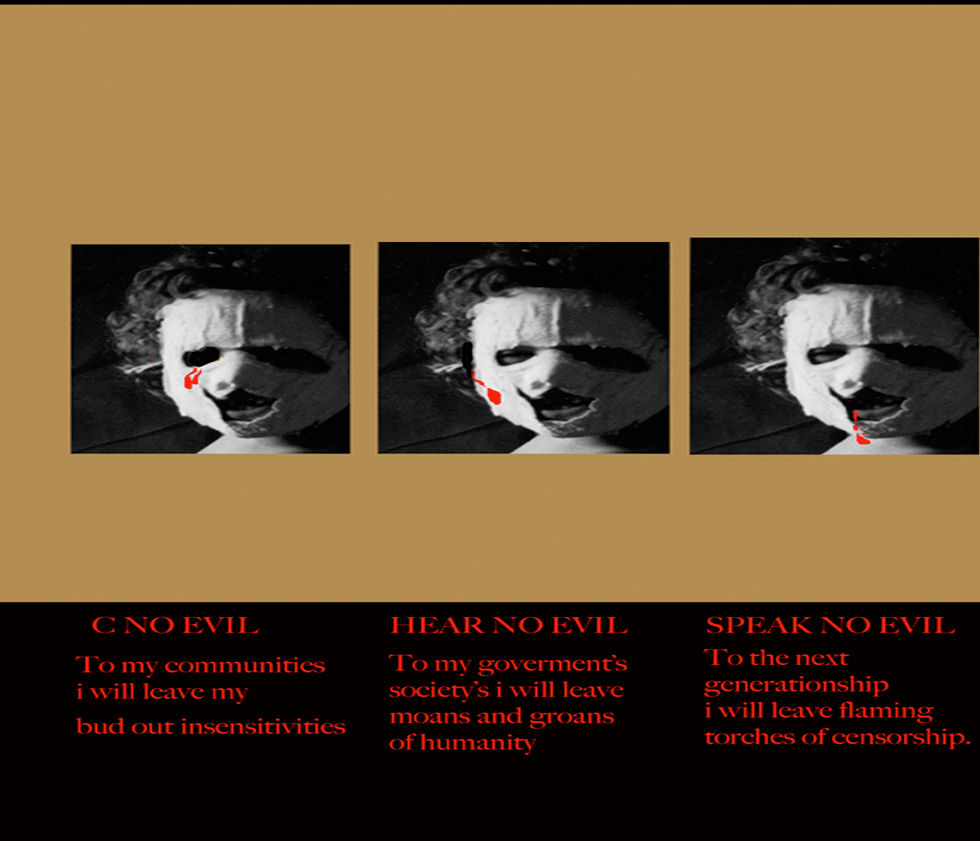 Poem: C no evil