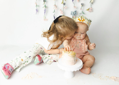 cake smash photographer, milestone session