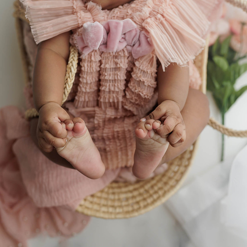 baltimore baby photographer, milestone portrait session near me, professional baby photography