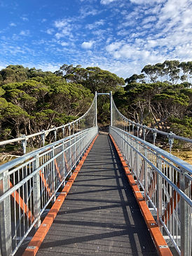 Cable Suspended Pedestrian Bridge