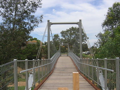 Cable Suspended Pedestrian Bridge