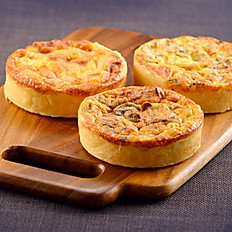 ASSORTED QUICHES
