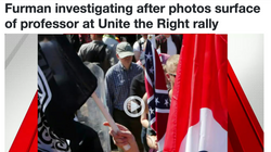 Furman investigating after photos surface of professor at Unite the Right rally
