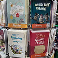 Rotating display of greeting cards
