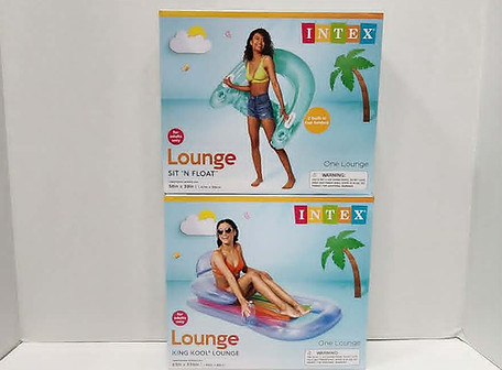 Two Pool lounge floats