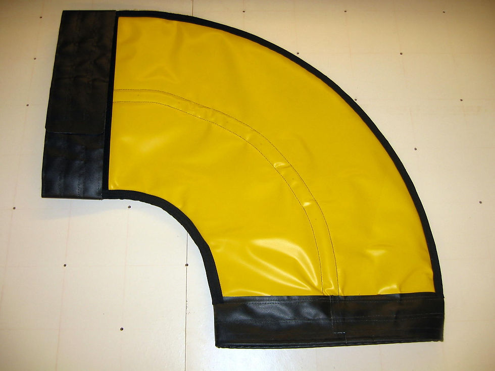yellow curved