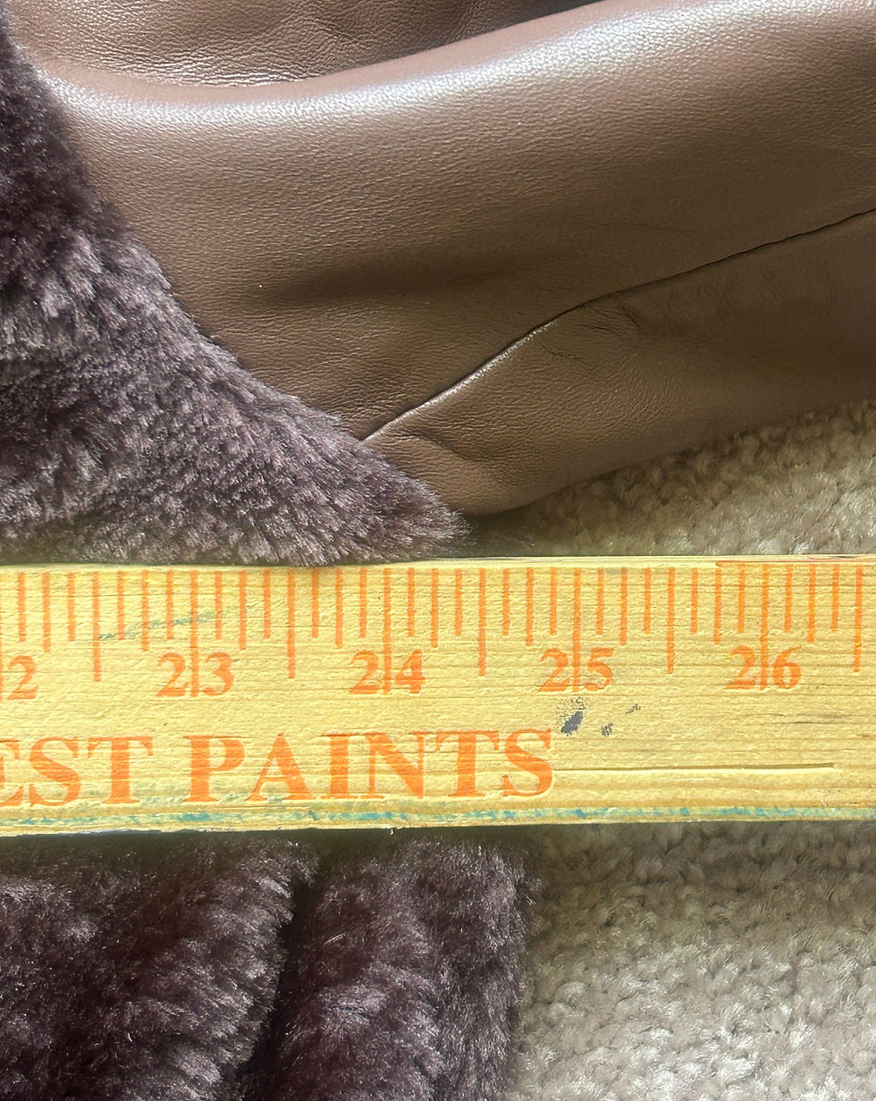 Thumbnail: Lambskin Grizzly Jacket Sz Large