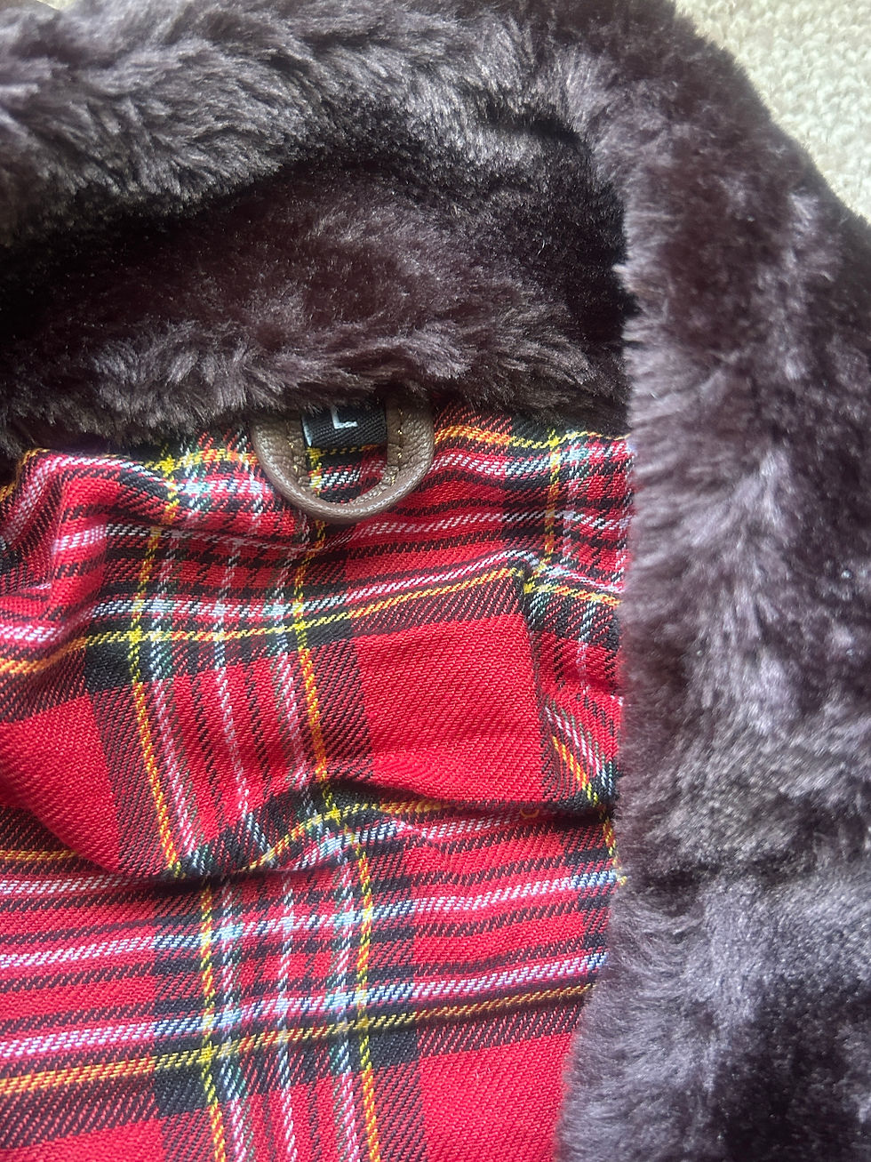 Thumbnail: Lambskin Grizzly Jacket Sz Large